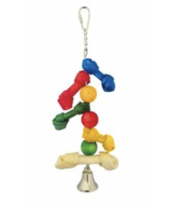 Adventure Bound Bone Chew Fun Parrot Toy